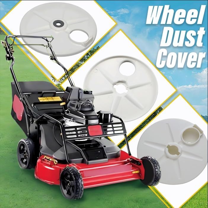 xyocx Replacement Wheel Cover Assembly Wheel Dust Cover 127-6840 fits Toro 21"/22" 105-1838 108-3794 110-1789 110-1792 127-6840 Recycler Mowers (2 Pack) - Image 2